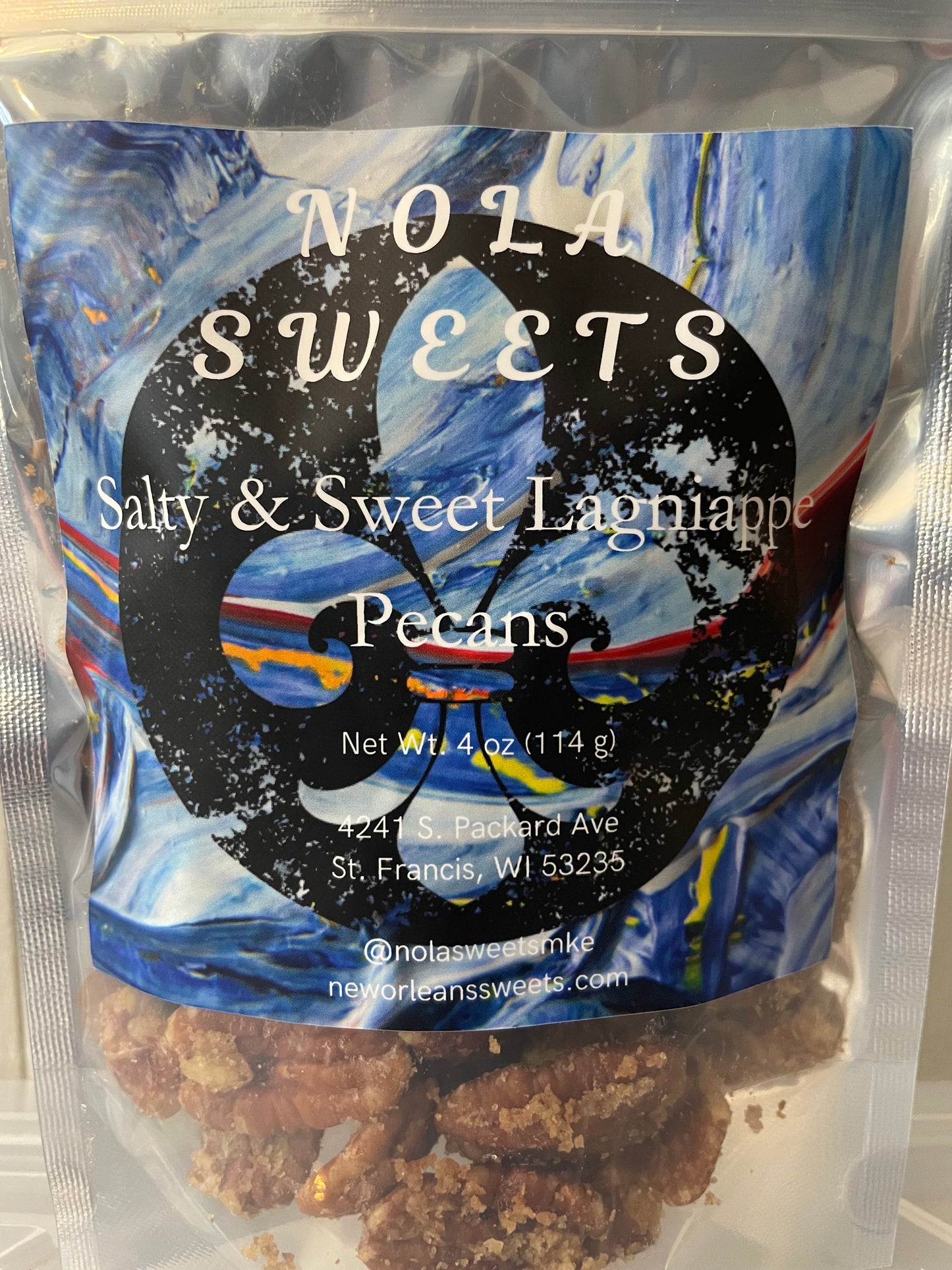 Salty & Sweet Lagniappe Pecans