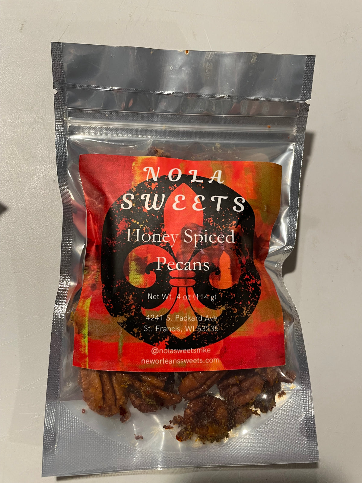 Honey Spiced Pecans