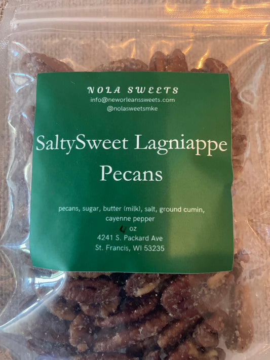 Salty Sweet Lagniappe Pecans