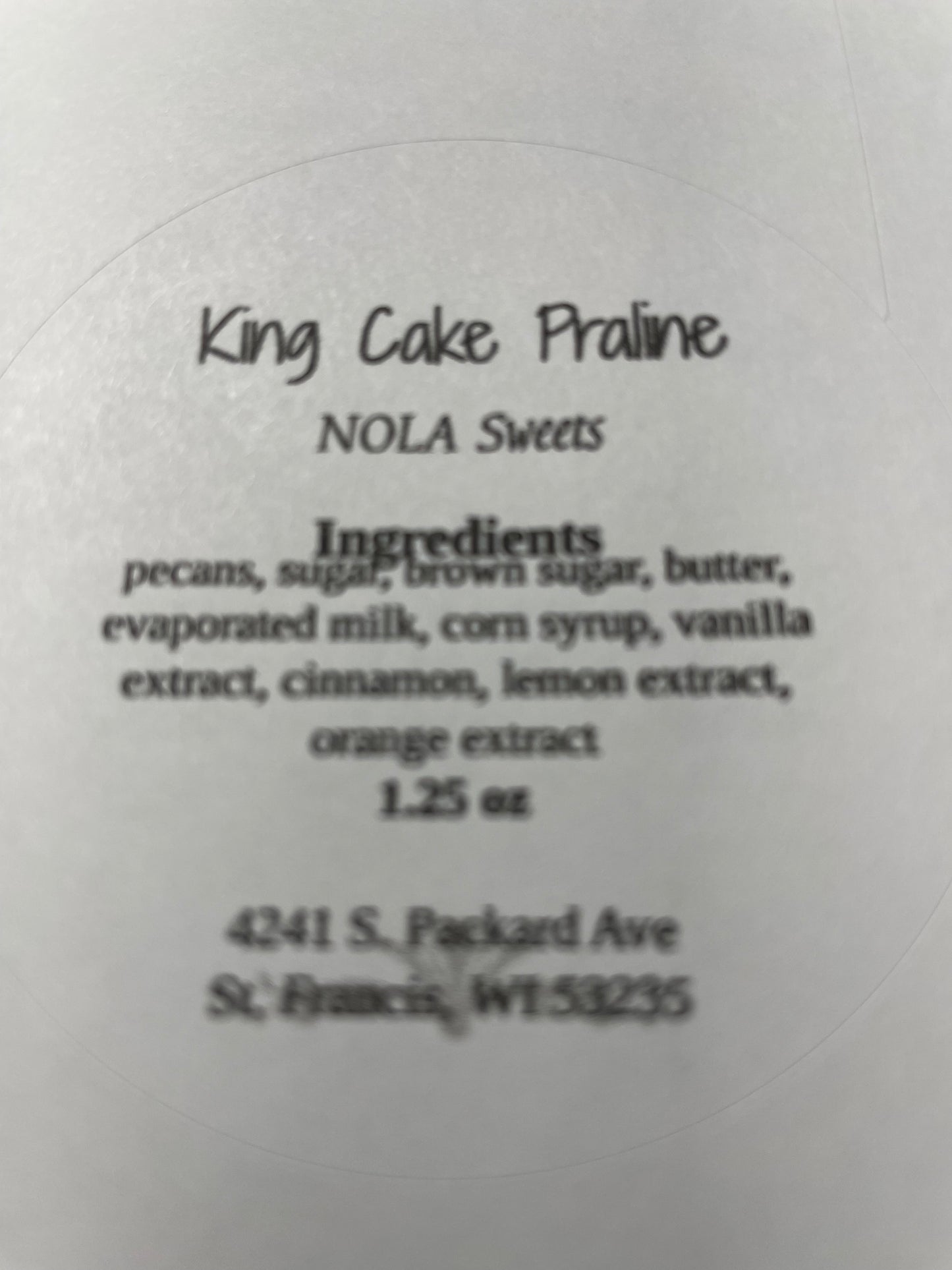 King Cake Praline