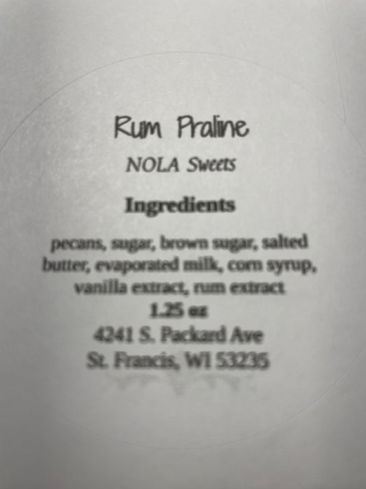 Rum Praline