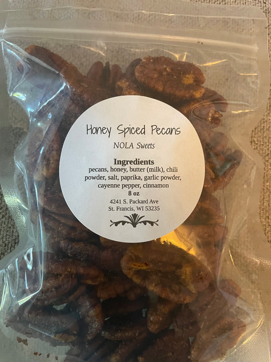 Honey Spiced Pecans