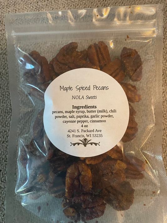 Maple Spiced Pecans